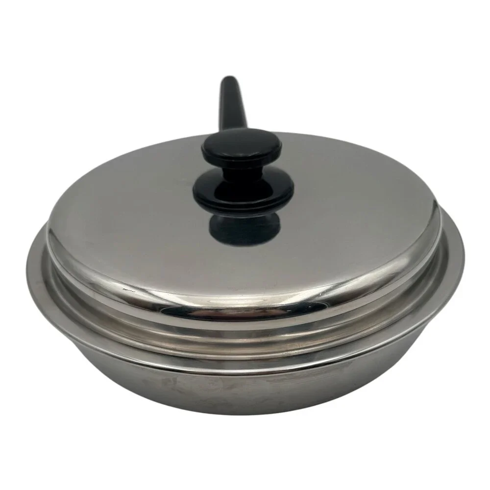 VTG Liquid Core Waterless Cookware Skillet & Lid 8.5